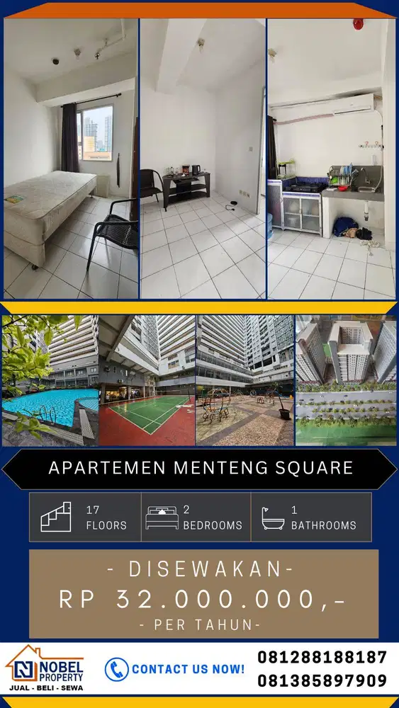 Sewa Apartemen Menteng Square Lokasi Jakarta Pusat