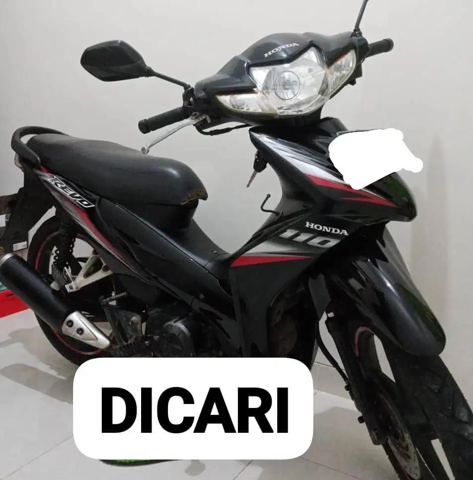 Di Cari Honda Revo Tahun 2009 Ke Atas Revo CW 2011 Revo 2012 Revo 2013