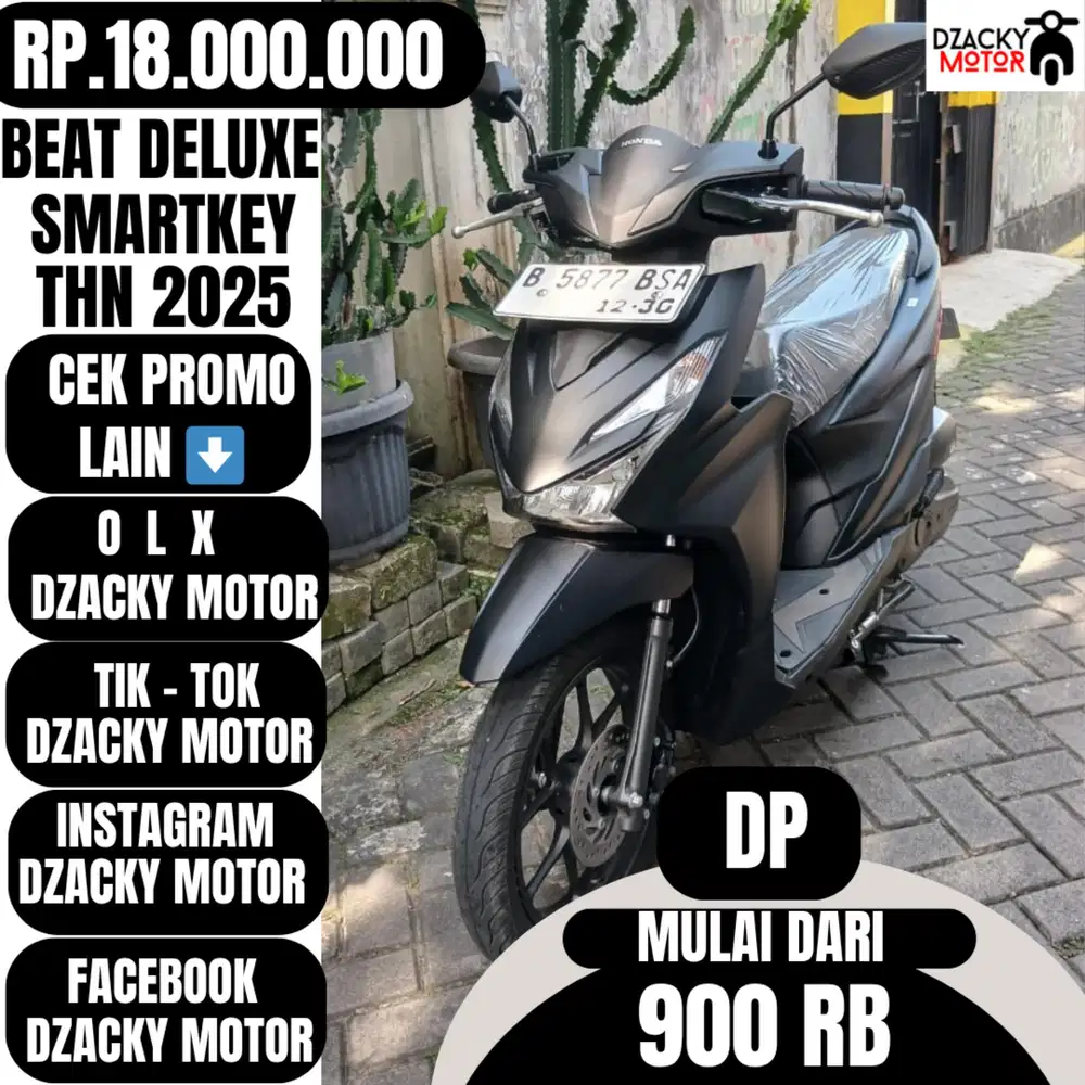 BEAT DELUXE SMARTKEY 2025 SECOND LIKE NEW