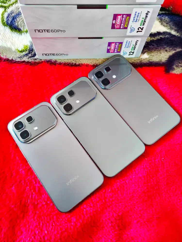 Infinix Note 60 Pro 5G Ram 8/256 Fullset Mulus Garansi Panjang