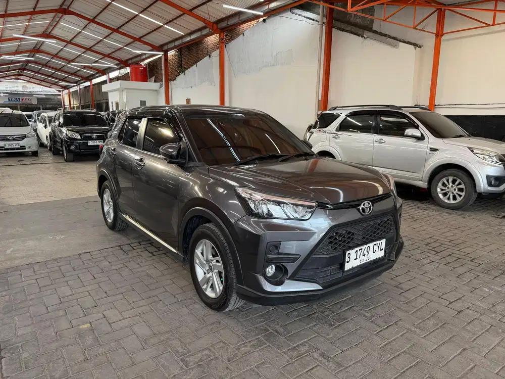 Toyota Raize 1.0 G AT MATIC 2021 Abu-abu km20rb kondisi istimewa