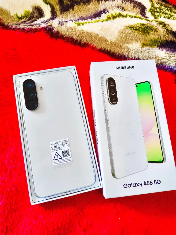 Samsung A56 5G Ram 8+8/256 Fullset Mulus Garansi Panjang