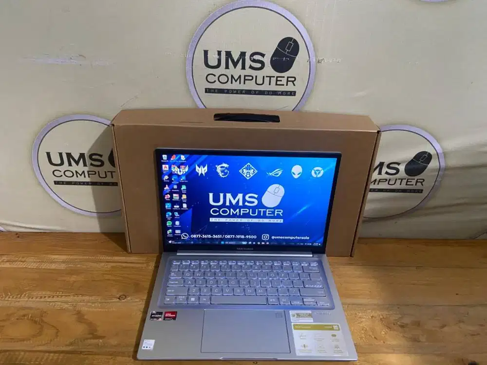 ASUS M1405YA Silver AMD Ryzen 5-7430U RAM 16GB SSD 512GB AMD Radeon