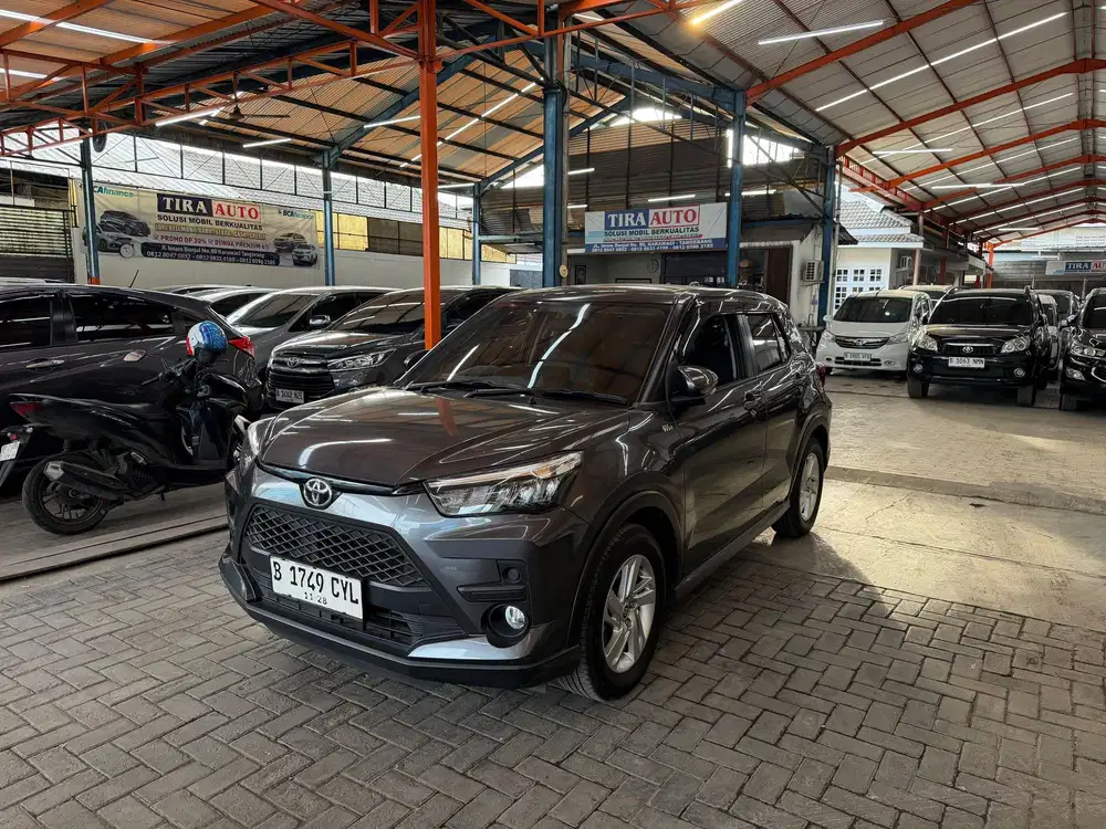 Toyota Raize 1.2 G AT Matic 2021 abu” KM20rban kondisi istimewa