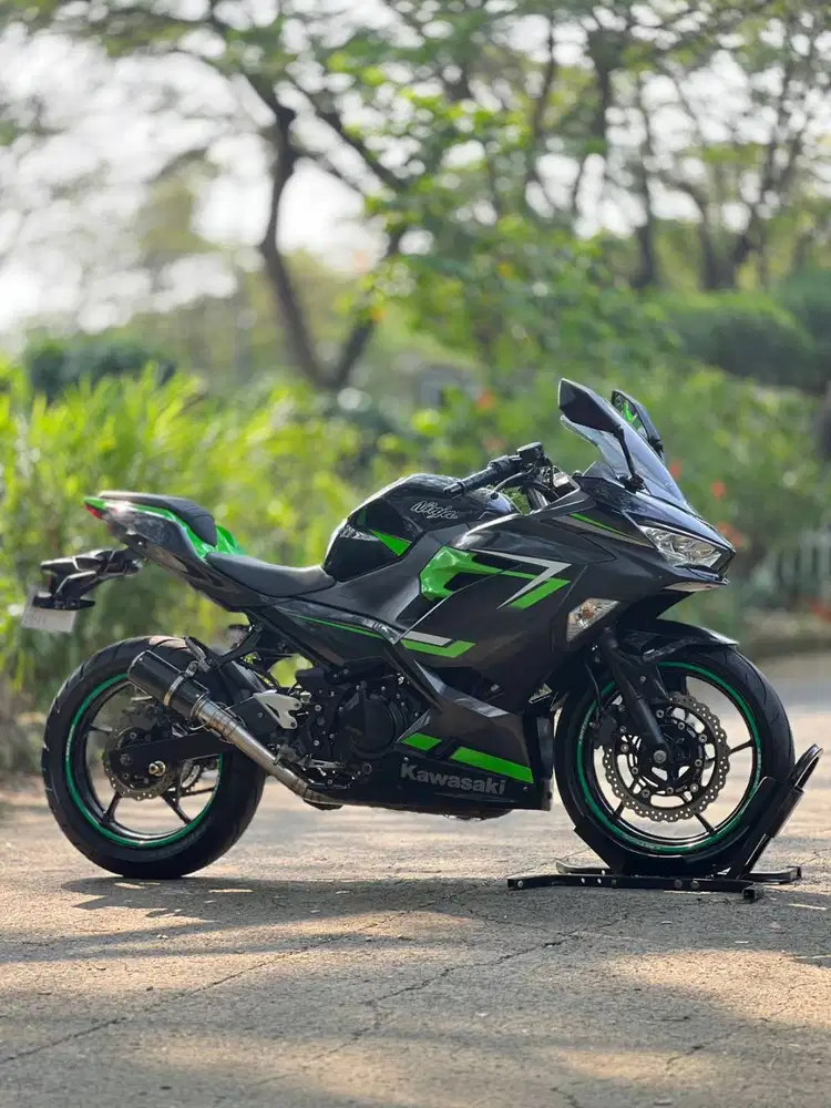 KAWASAKI NEW NINJA 250 FI SE MDP KEYLESS HITAM 2019 PAJAK ON SIAP GASS