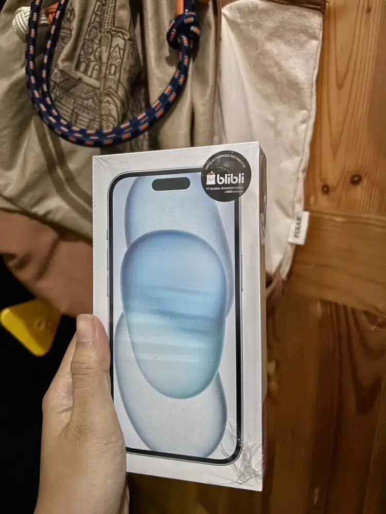 Iphone 15 blue segel 128GB