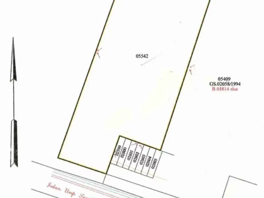 Tanah Kosong jl Urip Sumoharjo Makassar 10170 mtr poros jalan utama dekat Pettarani perintis kemerdekaan