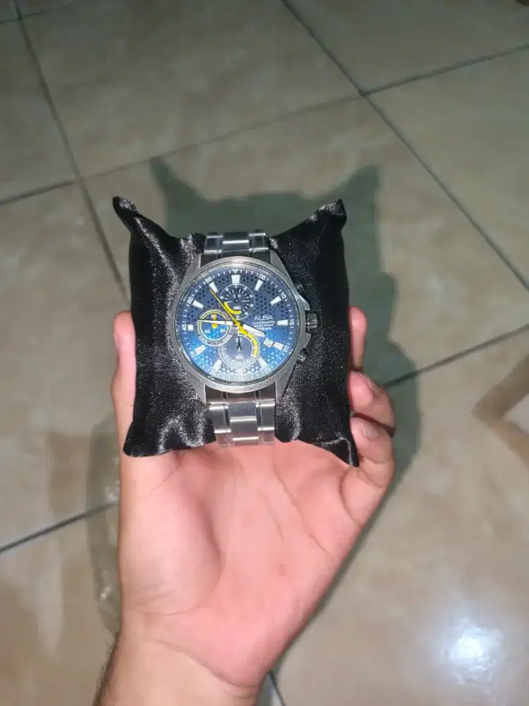Alba AM3873X1 Chronograph Sporty Jam Tangan Pria