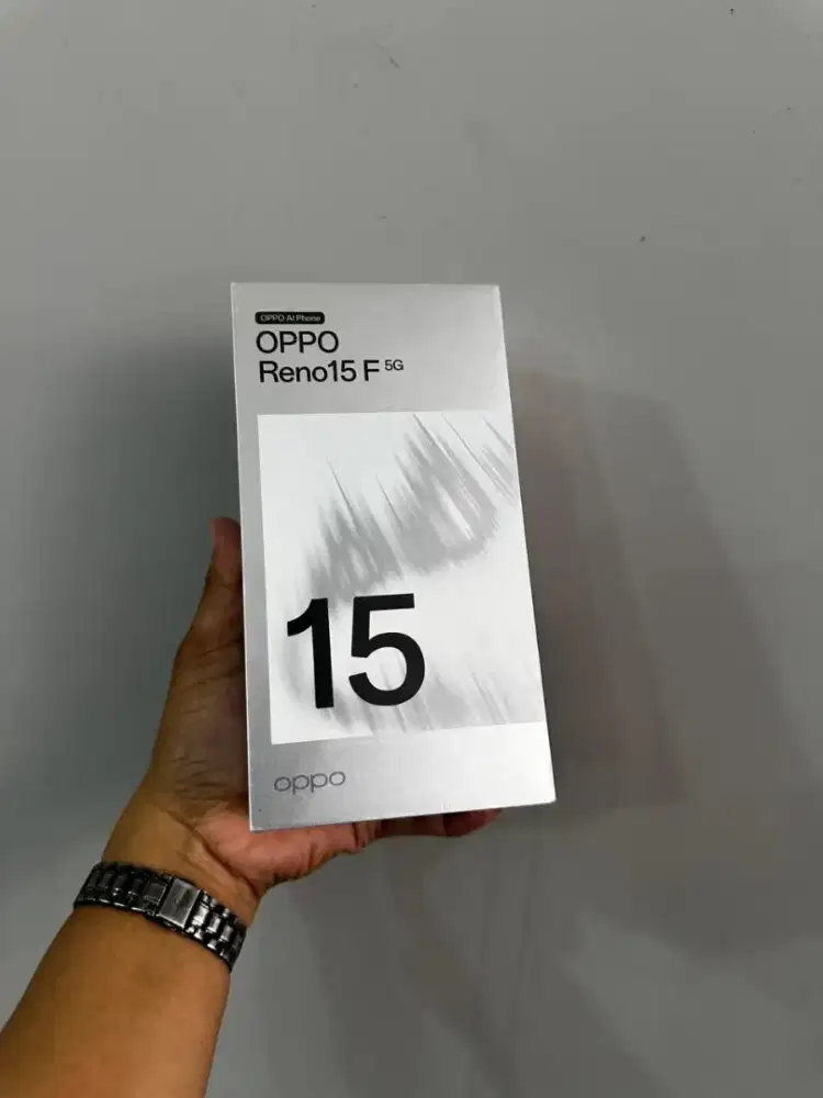 OPPO RENO 15F 5G 8/256  BARU SEGEL