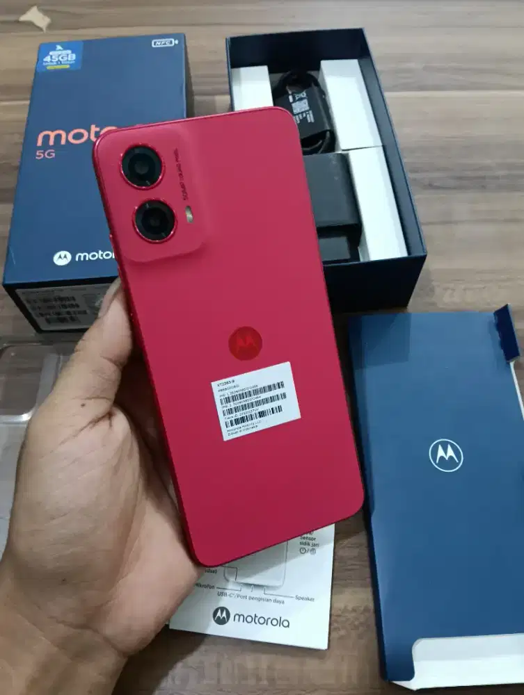 Motorola moto g45 5G 8/256 seken murah dan lengkap