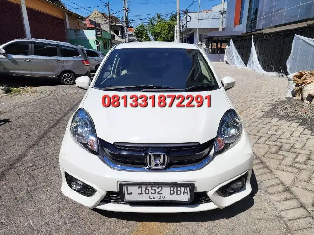 HONDA BRIO 1.2 E MATIC PUTIH 2017 SURABAYA MULUS ORIAN