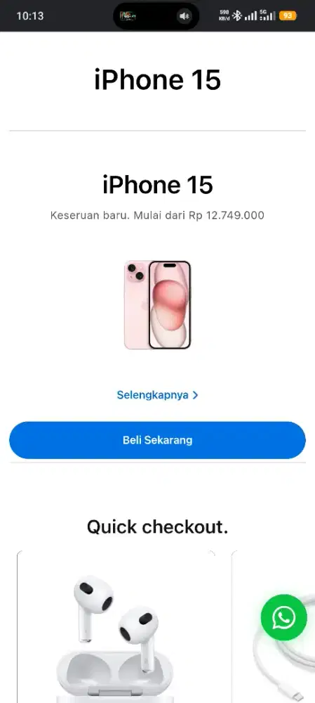 IPHONE 15 BASIC 128GB