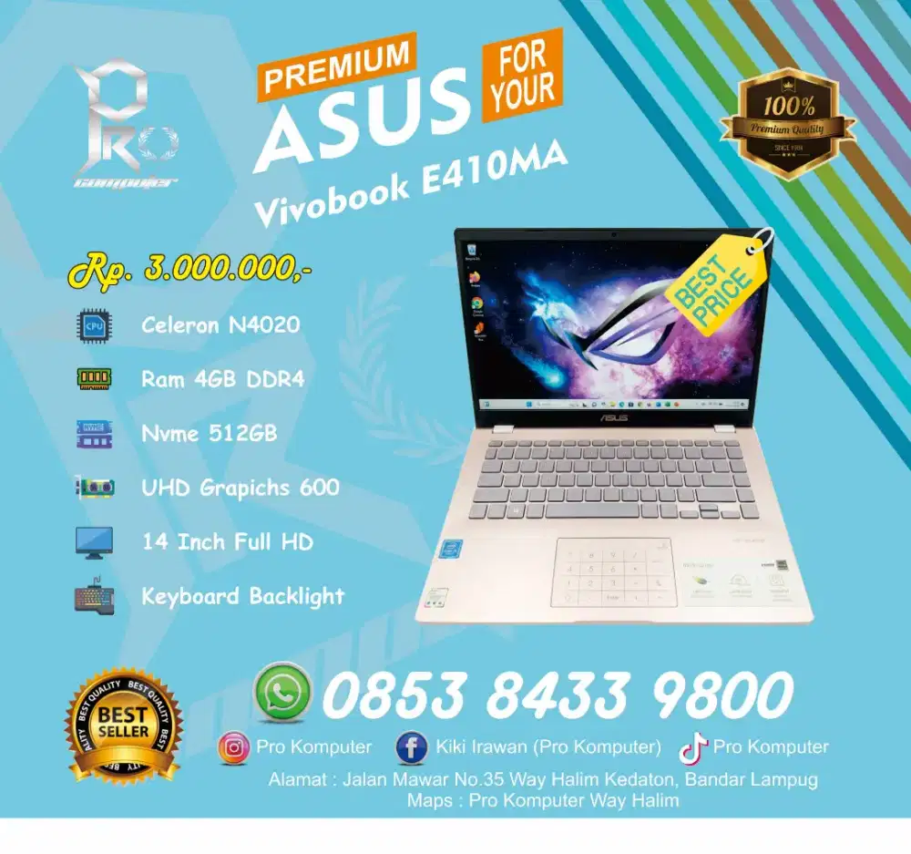 ASUS Vivobook E410MA Prokomputer