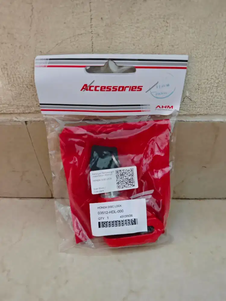Kunci cakram motor HONDA ORIGINAL Accessories