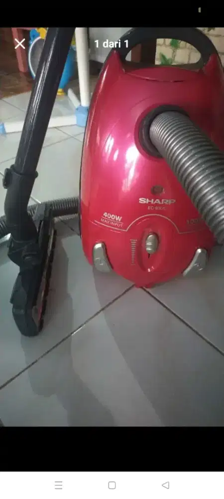 Vacum merk Sharp