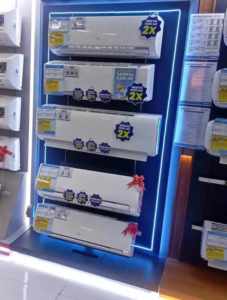 AC TCL baru 1/2 PK (setengah peka)