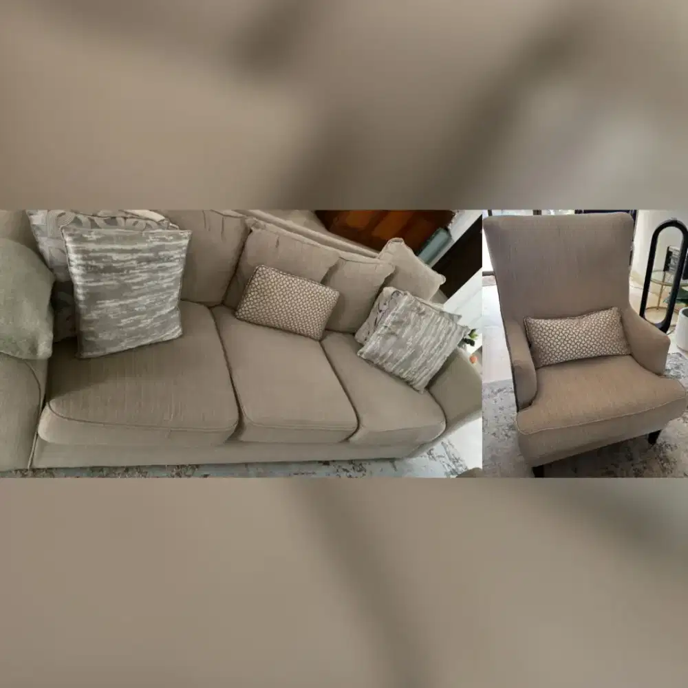 SOFA 3+1 SEATER ASHLEY BAXLEY INFORMA