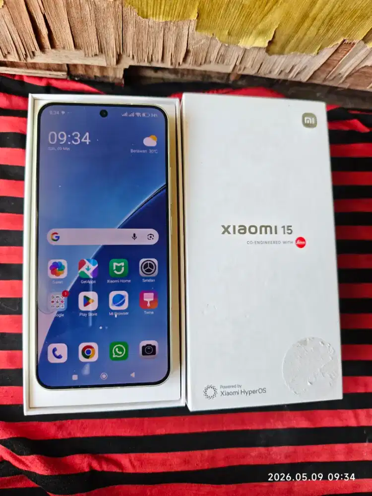 Xiaomi 15 12/256 Fullset ori segel mulus no minus istimewa