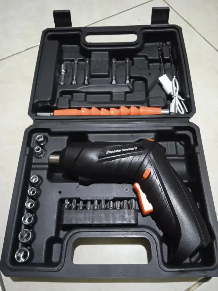 Obeng mini bor mini elektrik