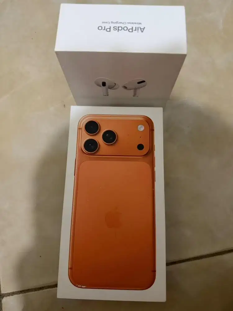 Jual iphone 17 pro max inter (belum buka imei)