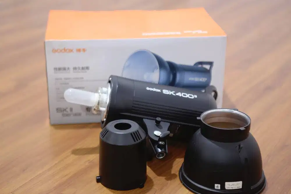 godox sk400II mulus (second)
