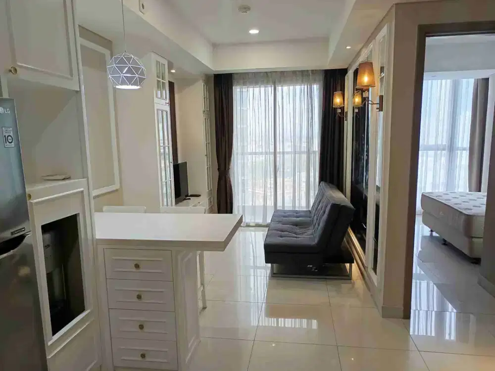 Disewakan Apartemen Gold Coast 2 Bedroom Full Furnish Cantikkk