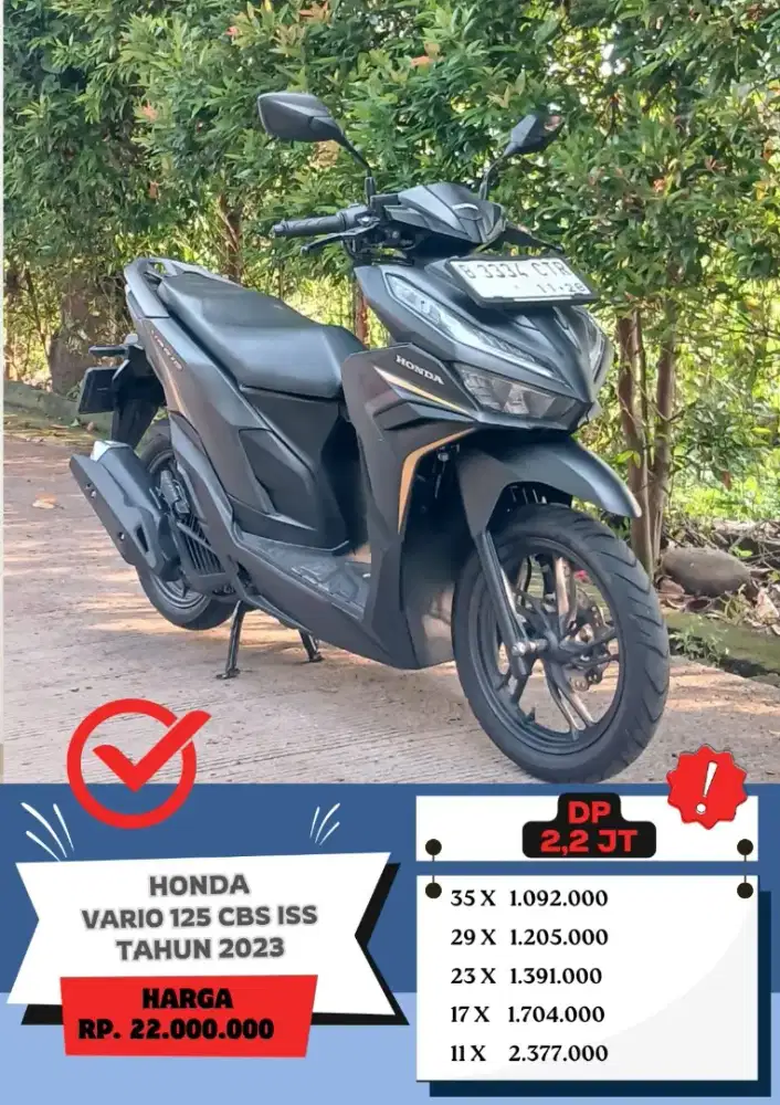Honda Vario 125 CBS ISS Tahun 2023