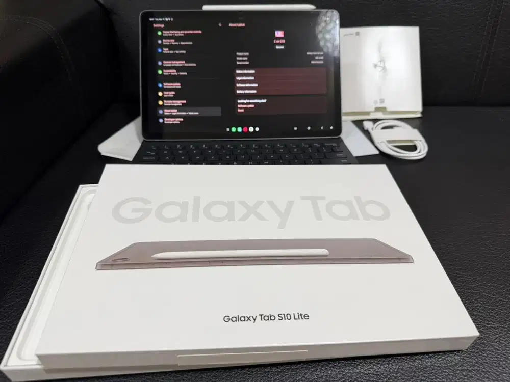 Dijual Samsung Galaxy Tab S10 Lite dengan Book Cover Original Samsung