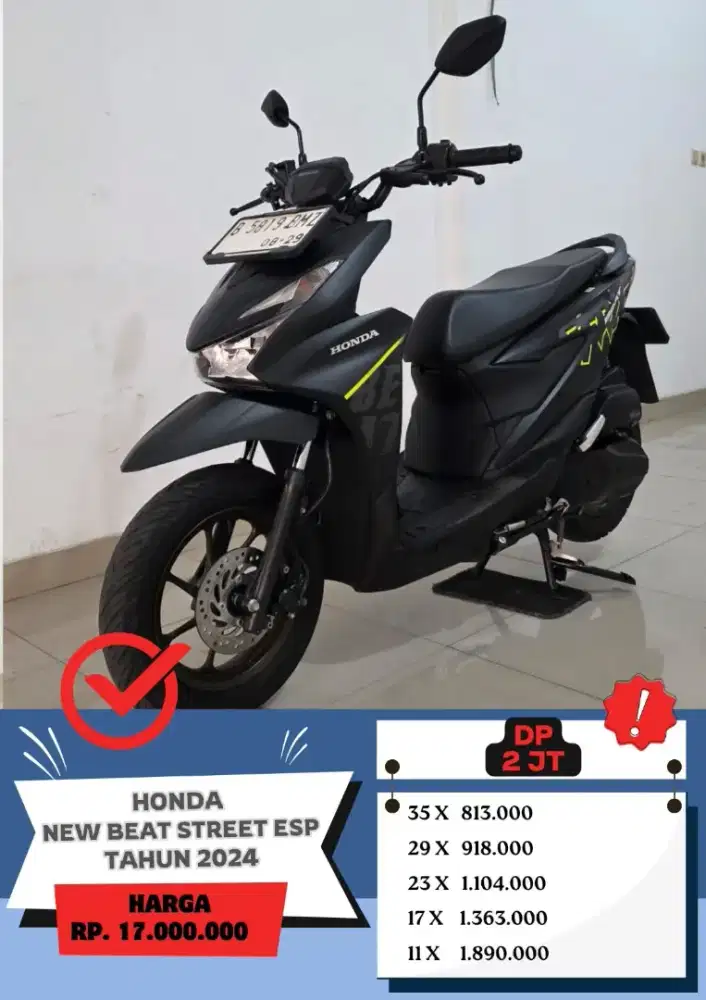 Honda New Beat Street Tahun 2024