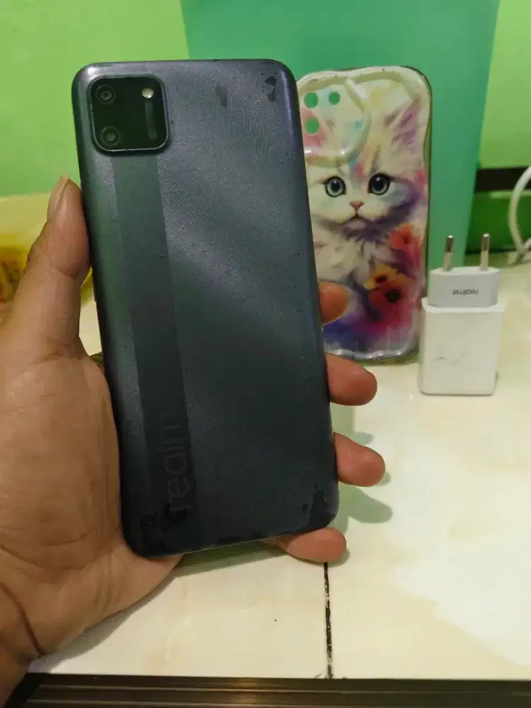 Realme C11 2/32 GB Second Normal, Murah Meriah, Cocok Buat Harian.