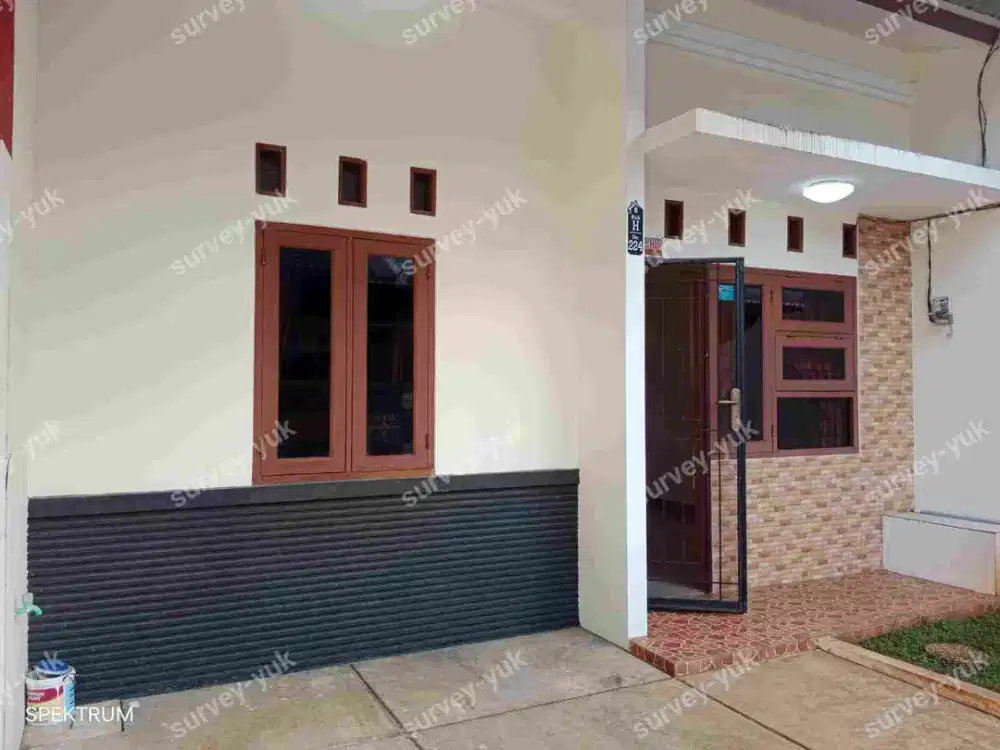 Rumah Second Lt 63 m2 SHM IMB Parung Serab . dalam cluster Tangerang kota