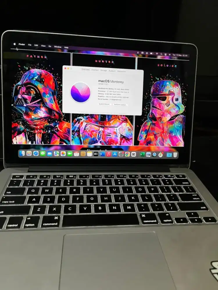 Macbook pro 15 inc core 15 8 128gb
