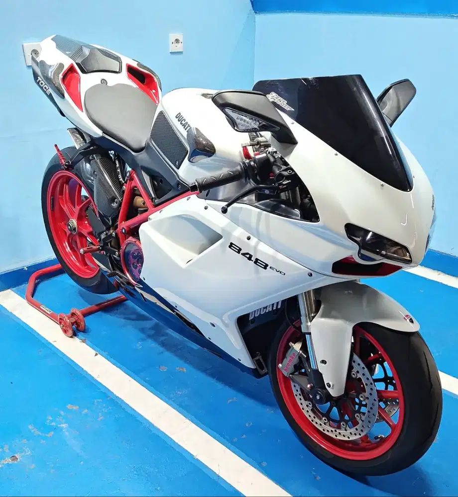 Ducati SBK 848 Evo 2012 (Unit Simpanan) Super Low Only KM 2.047 ASLI