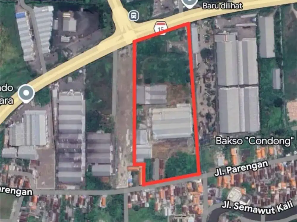 Termurah Tanah Ex Pabrik Raya Bypass Krian Paling Murah Sidoarjo