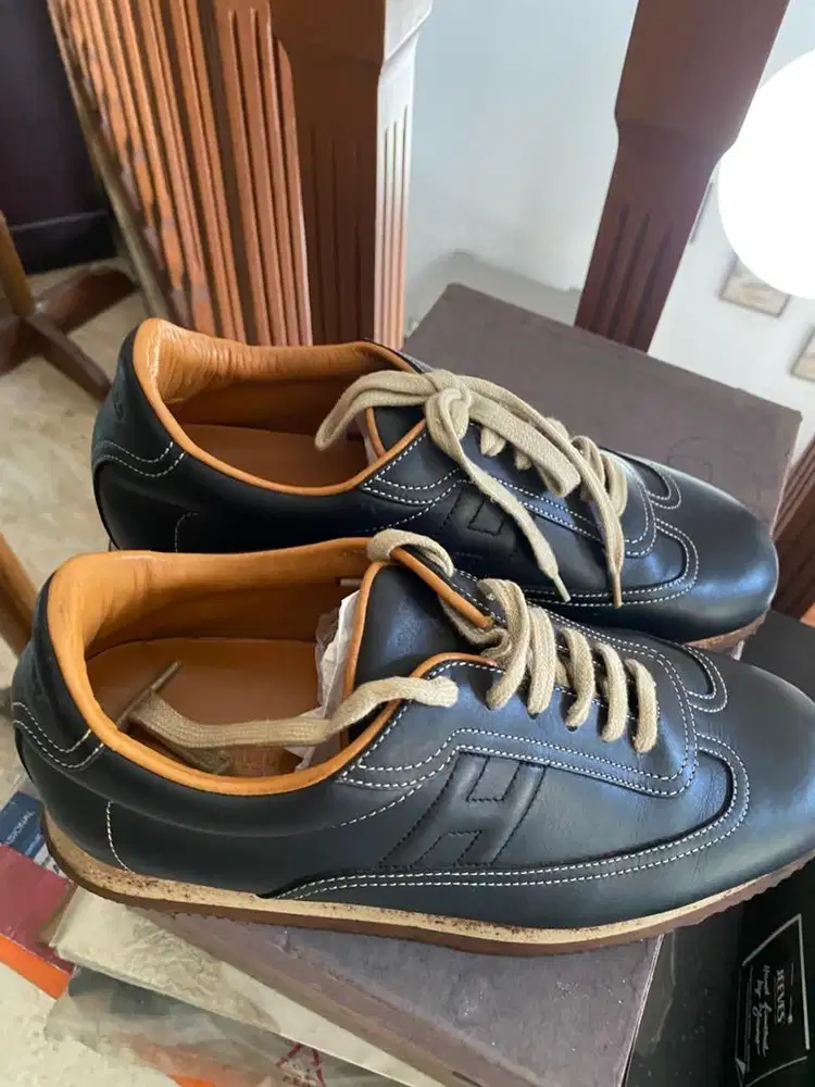 Hermes quick leather black original