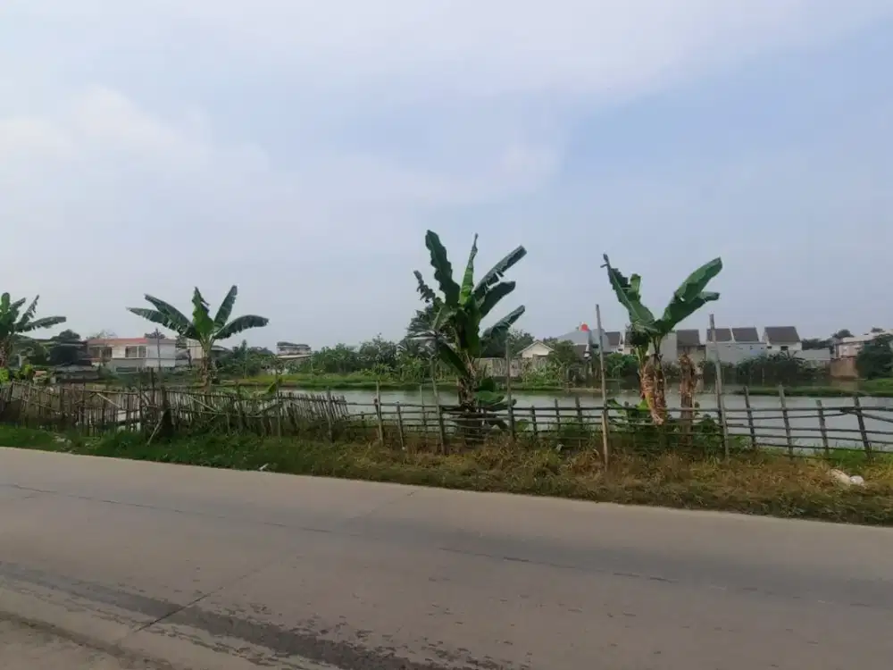 Tanah Lokasi Strategis di Pinggir Jalan Raya Kabupaten Bekasi