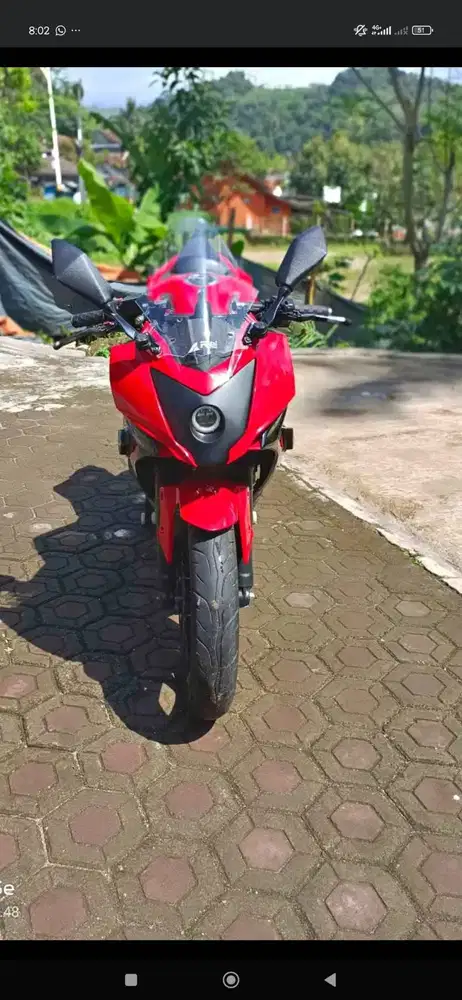 Jual cepat ninja 250 mono sl