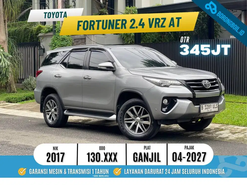 Toyota Fortuner Vrz 2017 AT