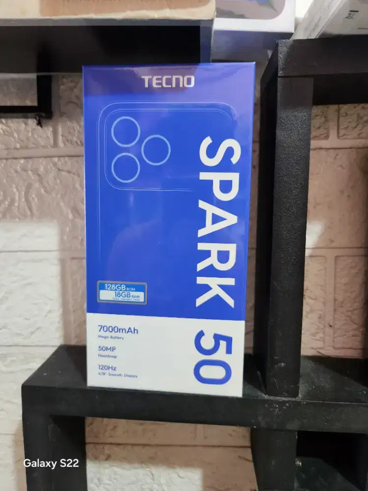Tecno saprk 50 6/128 Garansiresmi