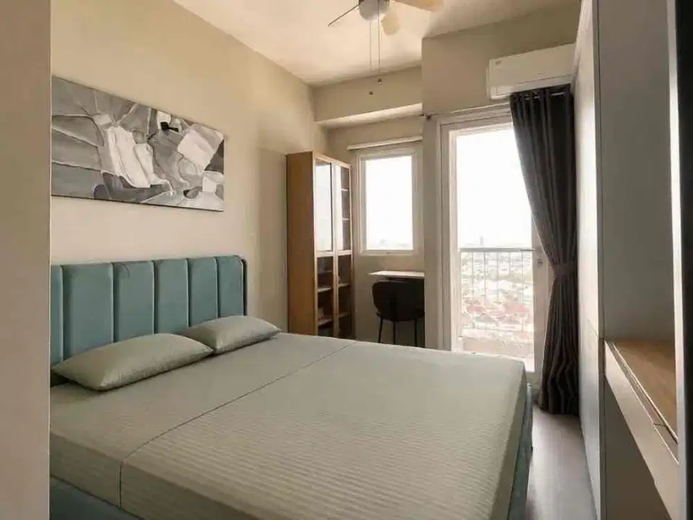 Dijual Apartemen Puncak Dharmahusada Japandi Industrial