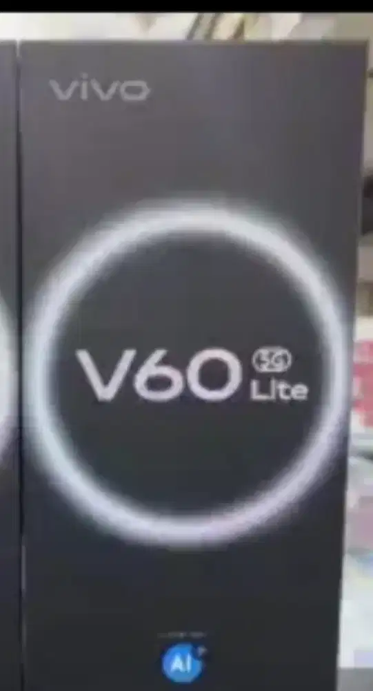Jual v 60 lite 5 G hitam ram 12-512
