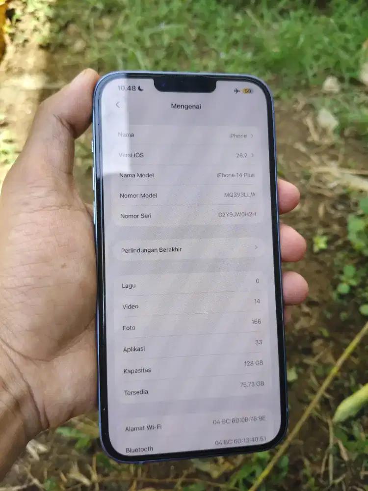 IPHONE 14 PLUS WIFI ONLY WIFI ONLY