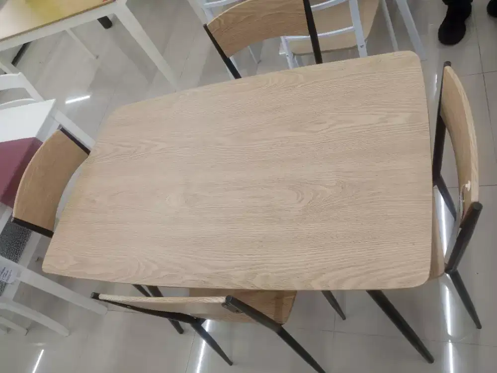 LAYANA DINING SET (1DT+ 4DC) MOCHA