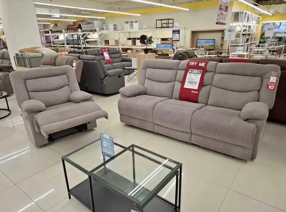 SOFA SET RECLINER LAUREL