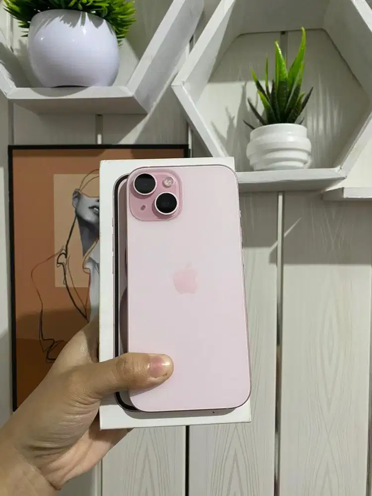 IPHONE 15 128 RESMI DIGIMAP LIKE NEW