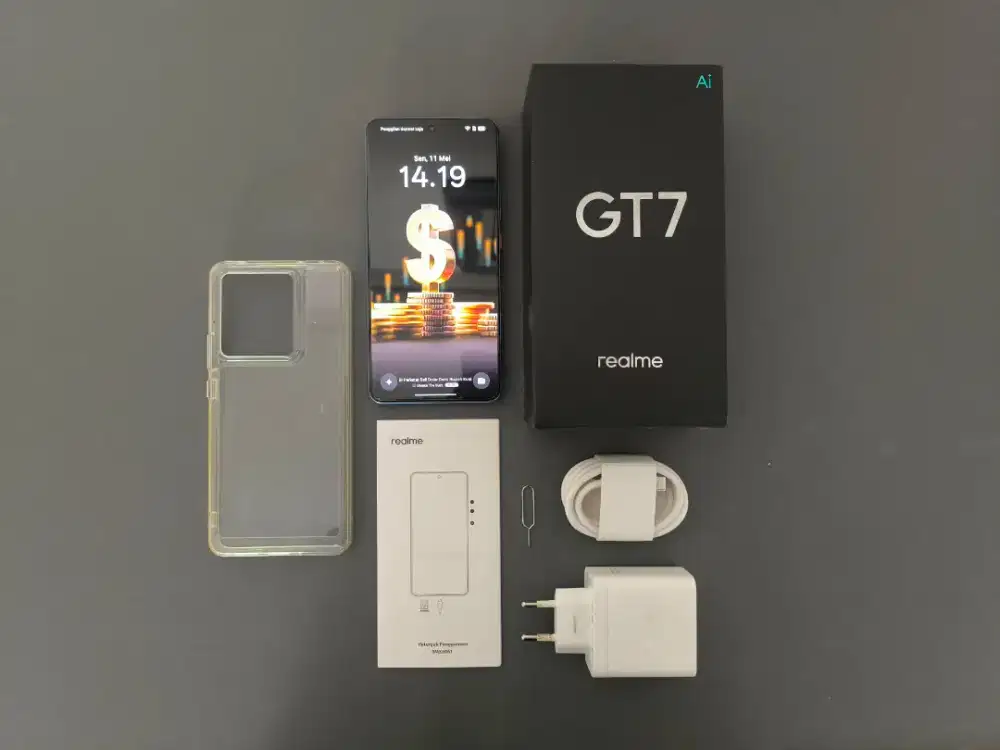 Realme GT 7 12/256 GT7 - Fullset, Garansi Resmi