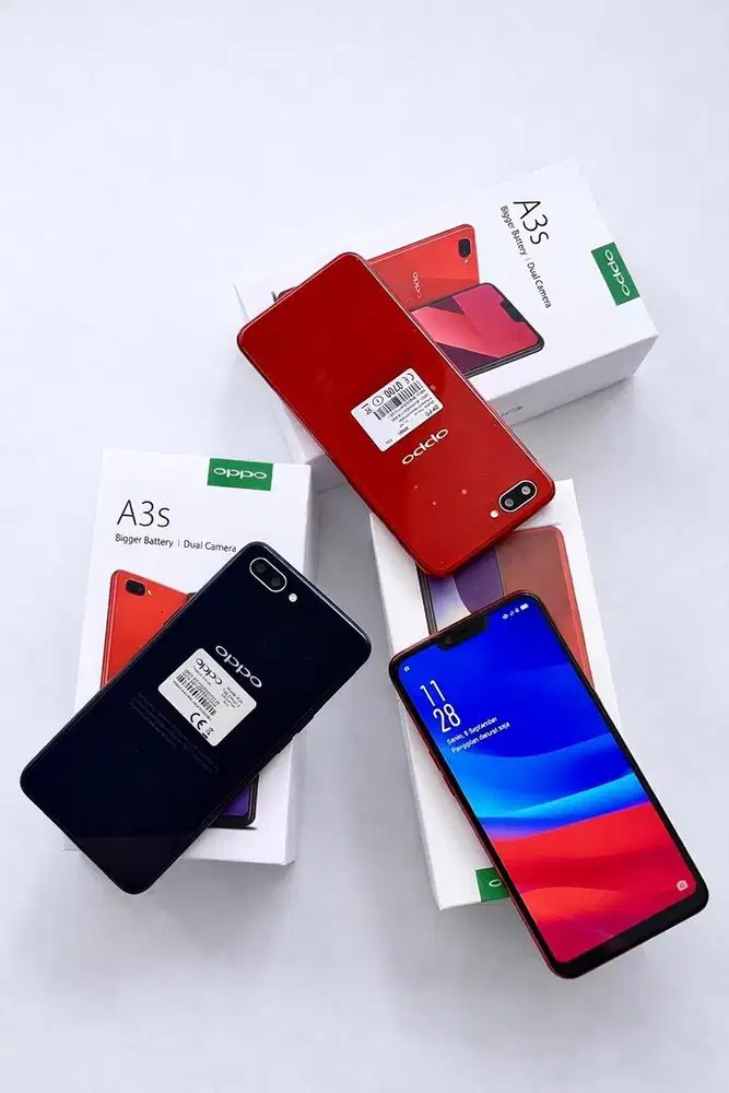 Hp Oppo A3s 6/128 gb Fullset Baru