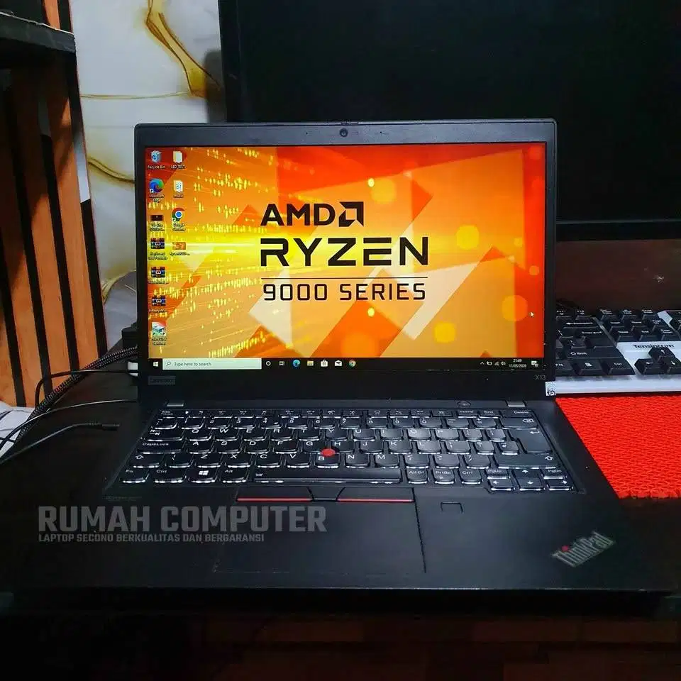 LAPTOP LENOVO THINKPAD X13 RYZEN5 4XXX RAM 16 GB MANTAP MULUS