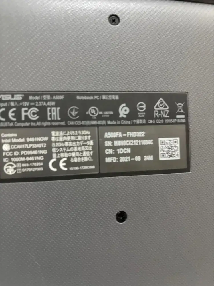 JUAL Laptop Pribadi ASUS Vivobook A509FA-FHD322