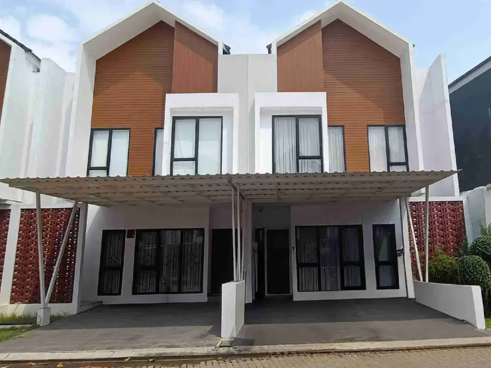 Disewakan Rumah Northbend Type Attic Full Furnished 2,5 Lantai di Metland Cyber Puri